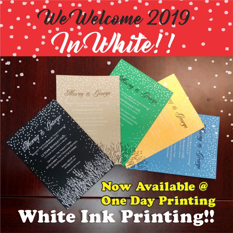 One Day Printing For all your design and printing needs!